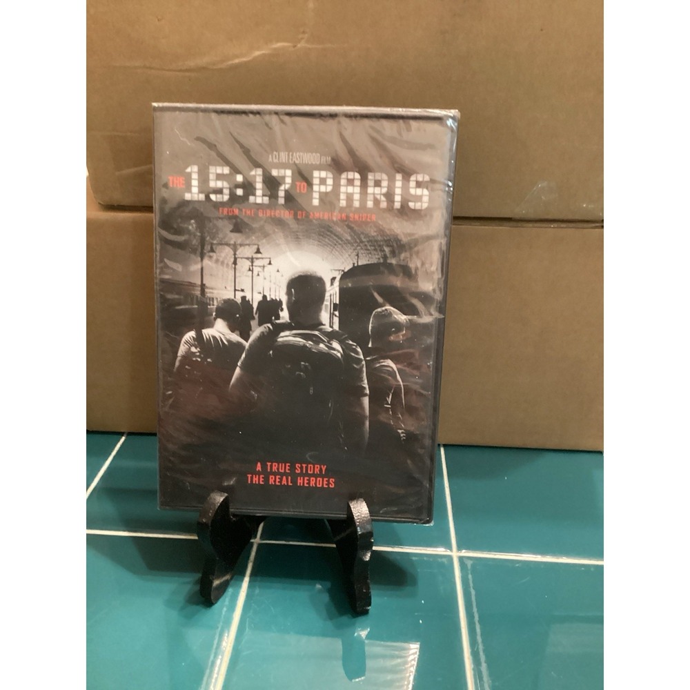 The 15:17 To Paris (DVD, 2018) NEW